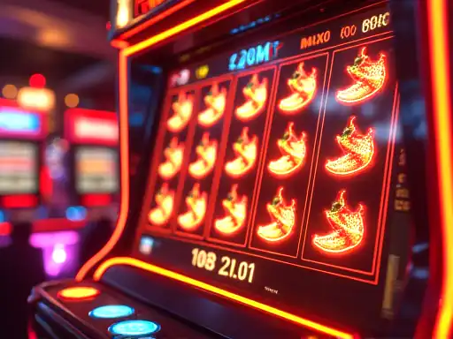 Chilli Heat Megaways pokie artwork at Just Casino