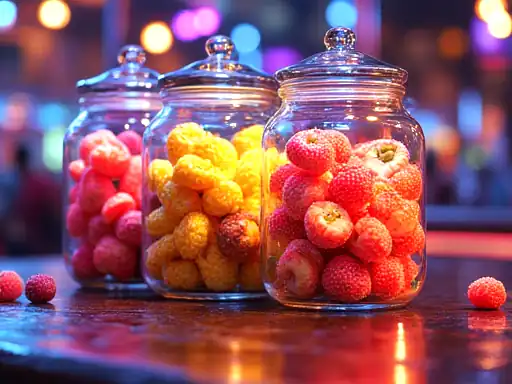Jammin' Jars pokie artwork at Just Casino
