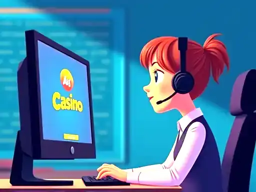 Just Casino Australia support team helping players